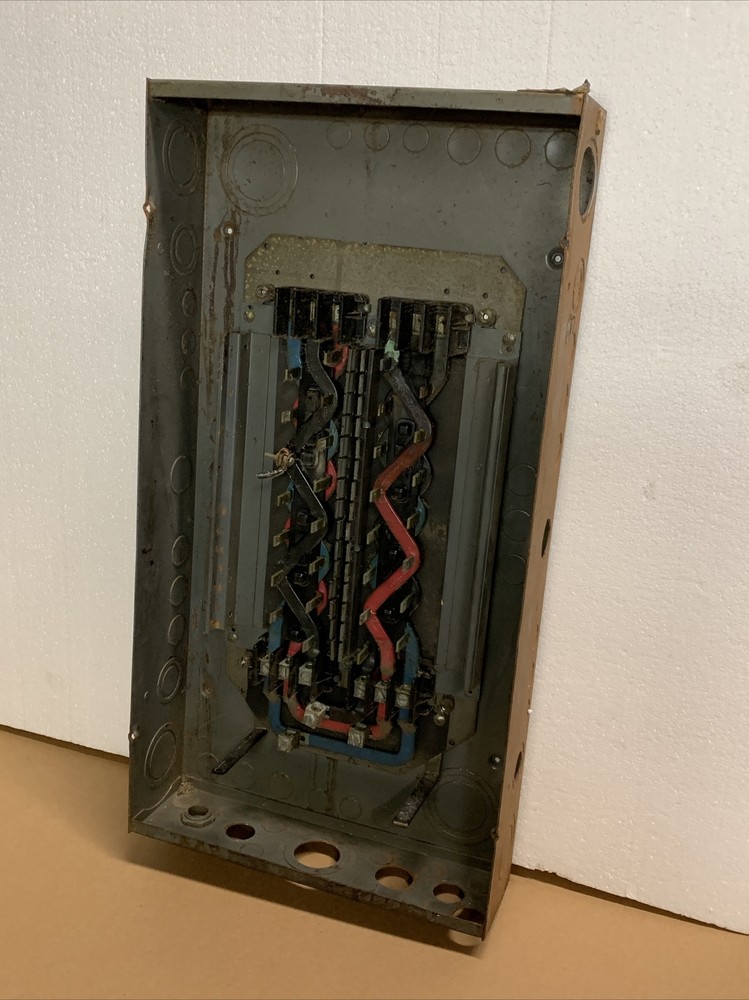 Zinsco Sylvania Circuit Breaker Panel Board Box