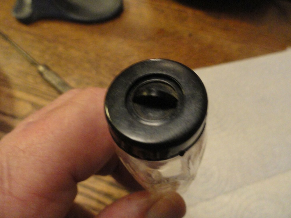 Old "Complimentary, Warner- Chilcott CALCISALIN" Bottle w/Embossing