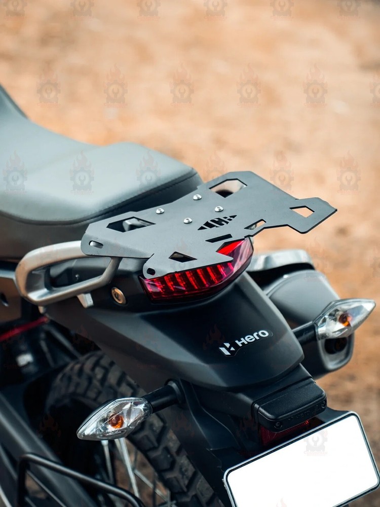 Fit For Hero Xpulse 200 "MS Black Big Carrier Plate"