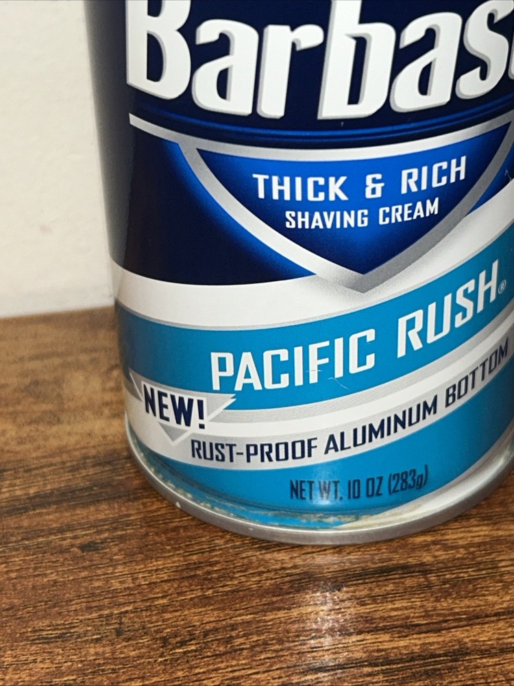 Barbasol Pacific Rush Thick & Rich Shaving Cream - 10 oz - Rust-Proof Bottom