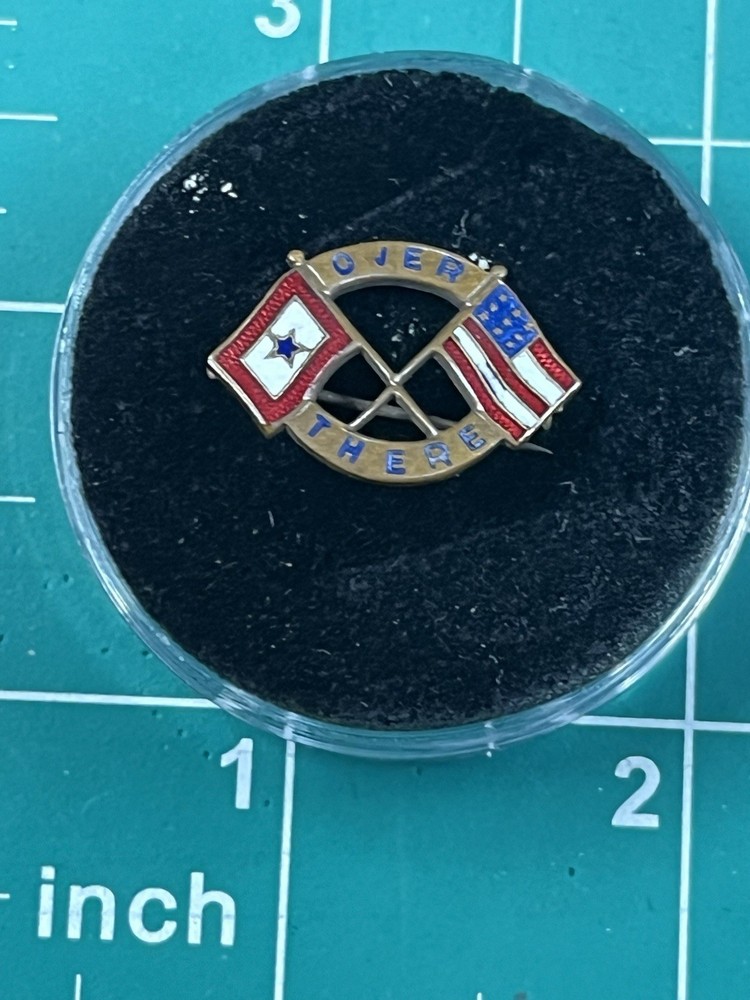 WW1 Homefront US Over There Pin #2