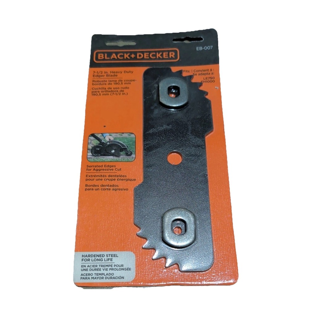 Black + Decker 7.5” Heavy Duty Edger Blade Replacement Model EB-007