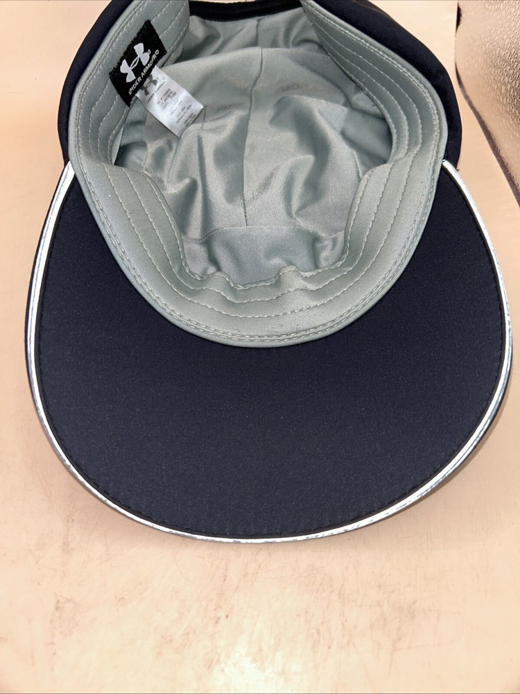 UNDER ARMOUR Running Workout Baseball Hat Cap 5 Panel Reflective Adjustable NICE