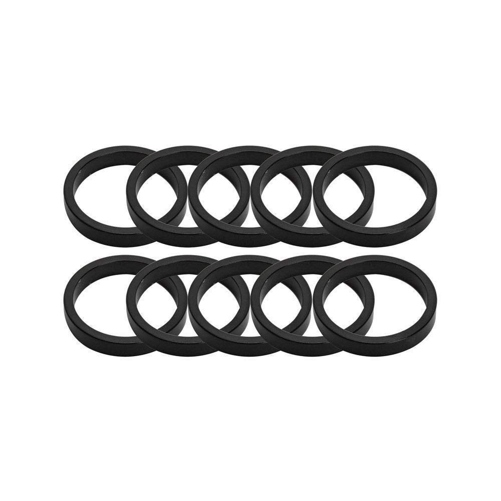 Origin8 Headset Spacers, 5mm x 1", Black