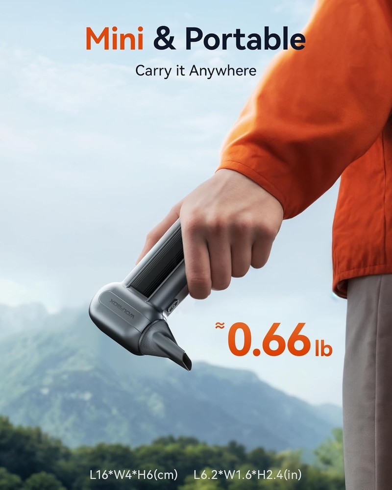 Ultimate Portable Electric Air Duster - 3-Speed Brushless Blower for Electronics