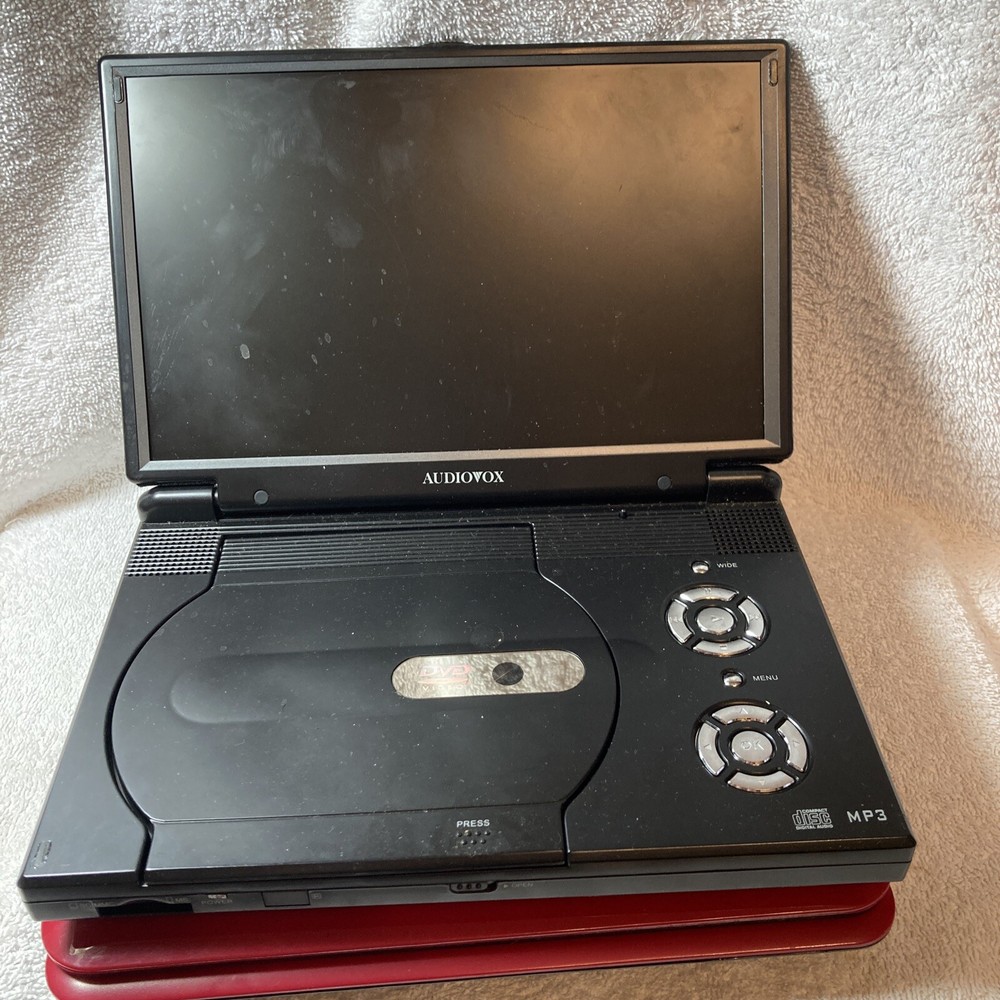 2 DVD Portable Player / untested For Parts Only!