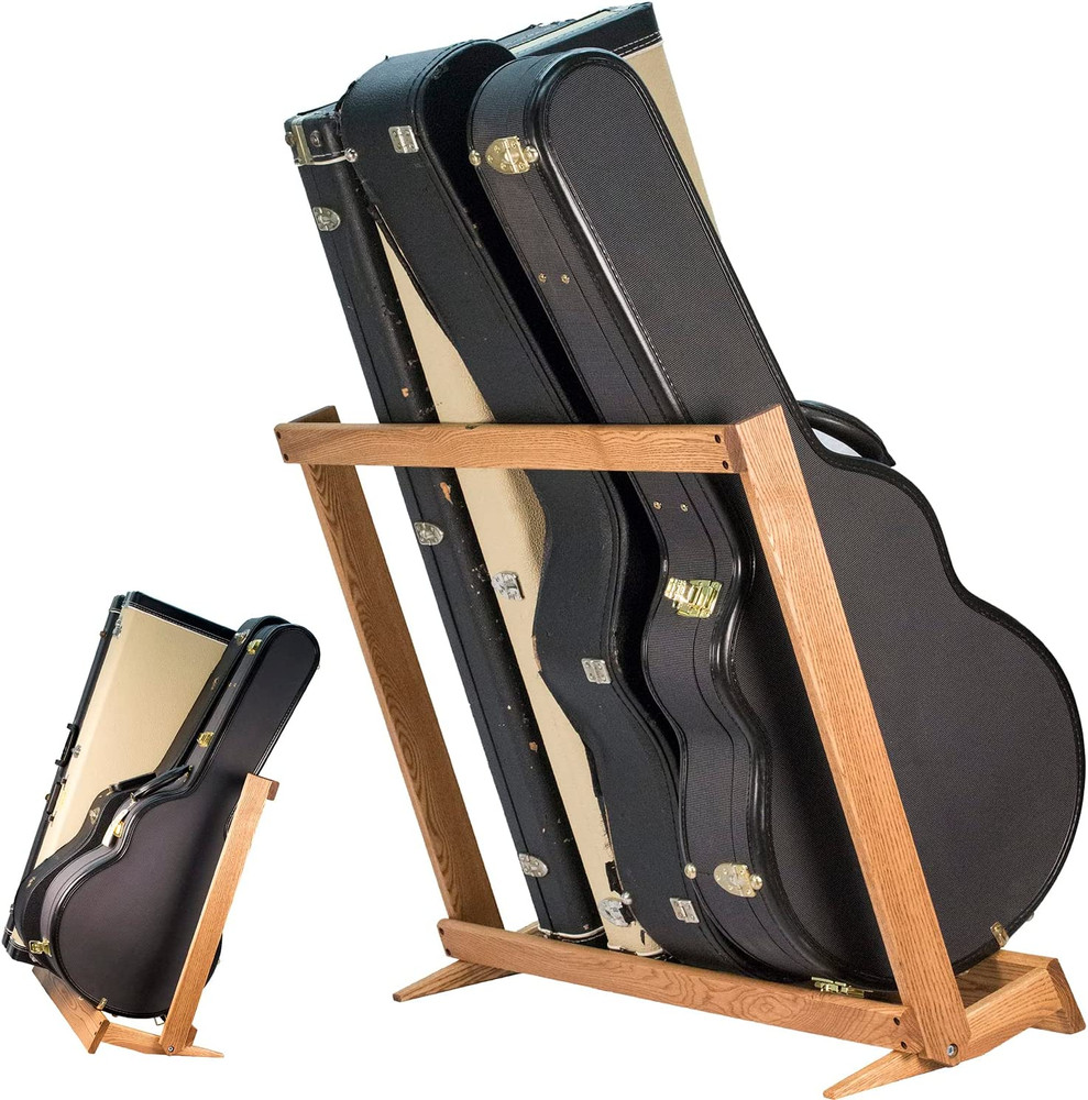 String Swing CC29 Folding Hardwood Guitar Case Rack