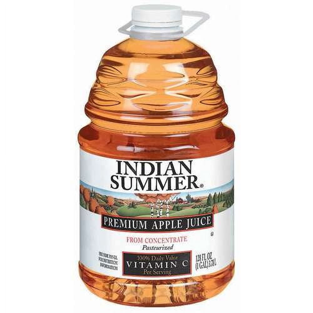 (2 pack) Indian Summer Apple Juice, 128 Fl. Oz.