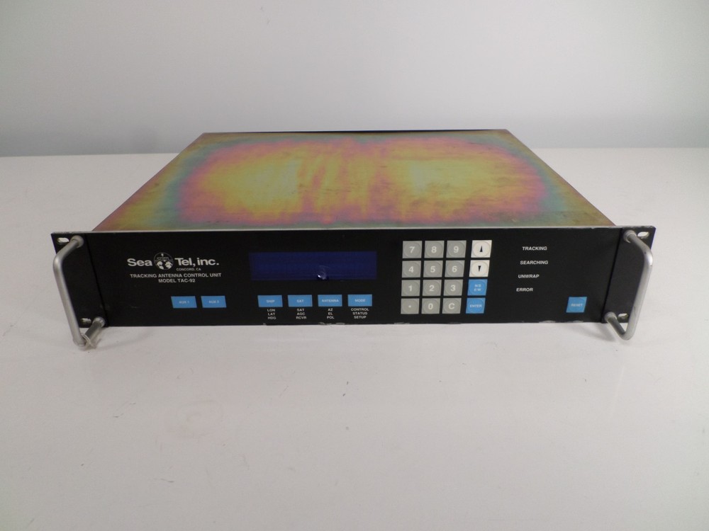 Seatel TAC-92 Rack Mount Tracking Antenna Control Unit - Powers On