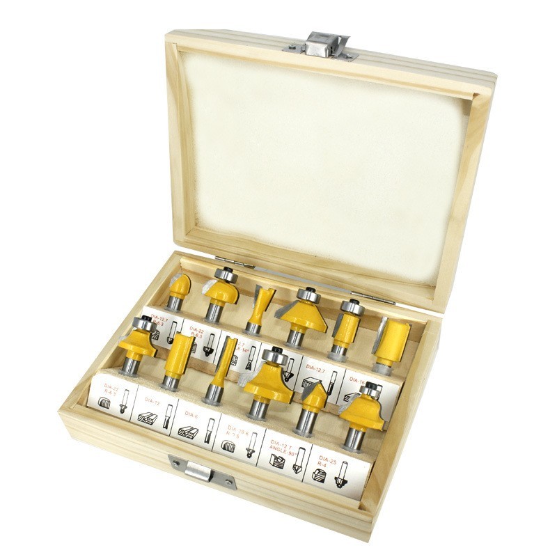 8 Handle 12B woodworking milling cutter set......▲