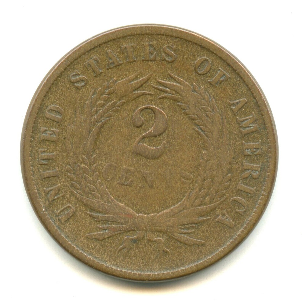 1866 Shield Two Cents