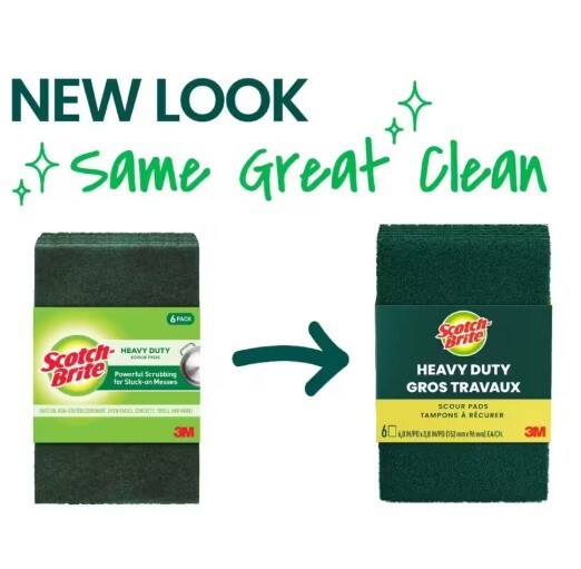 Scotch-Brite Heavy Duty Scour Pad (6-Count)