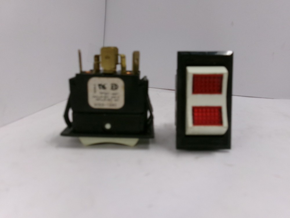 (2) NEW McGill Illuminated Rocker Switch 0851-2305
