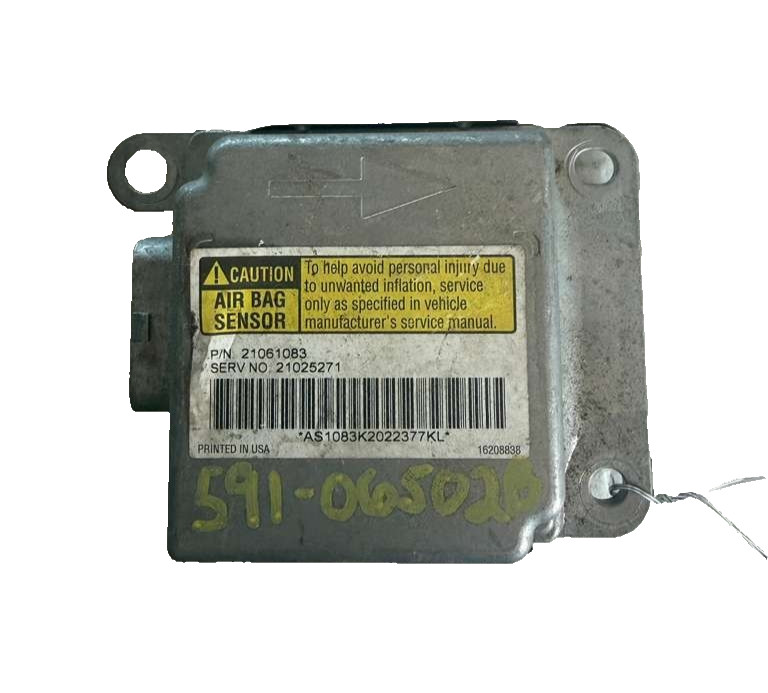 2000 - 2002 Saturn S SRS Control Module Unit - 21061083  #NF2604