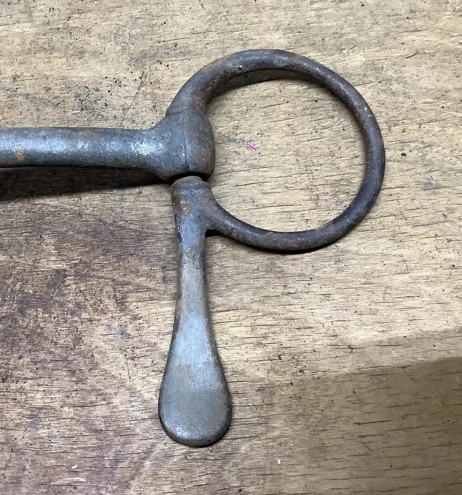 Vintage 1950s Era Solid Cheek Horse Bit