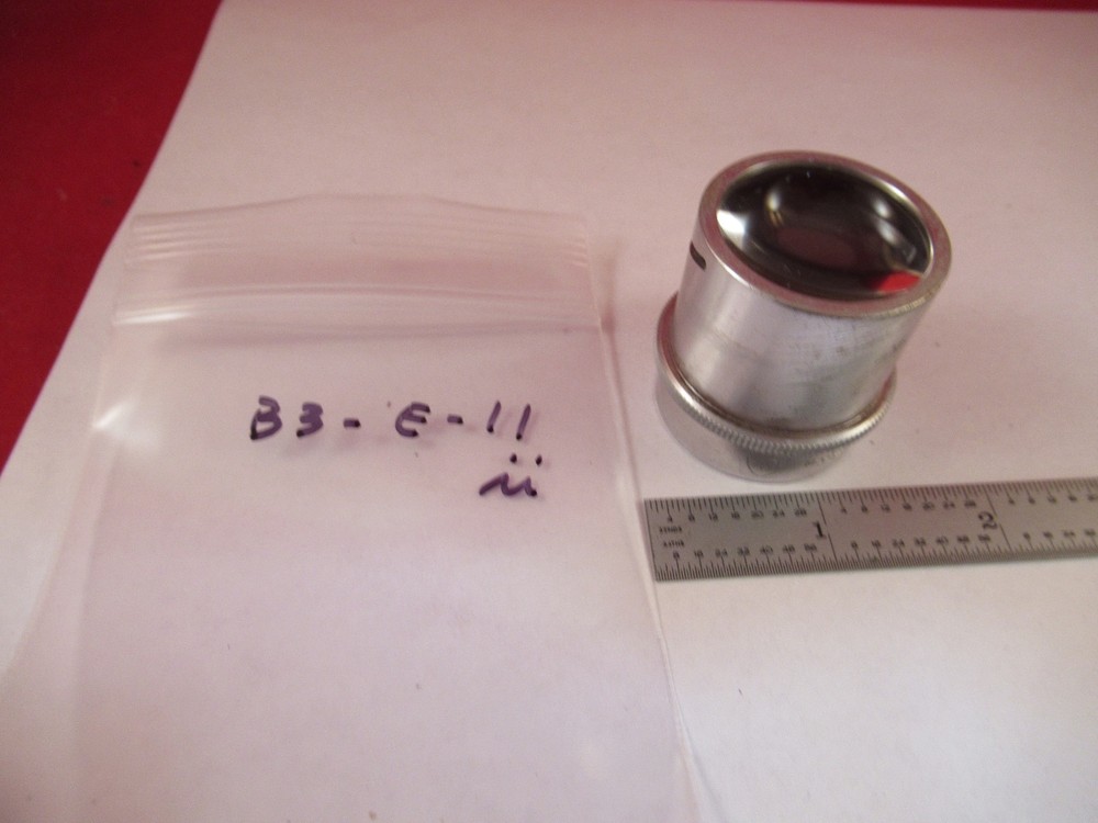 MICROSCOPE PART AO AMERICAN OBJECTIVE OPTICS AS IS #B3-E-11
