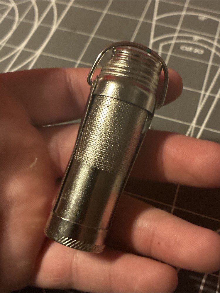 Vintage Metal Waterproof Match Box