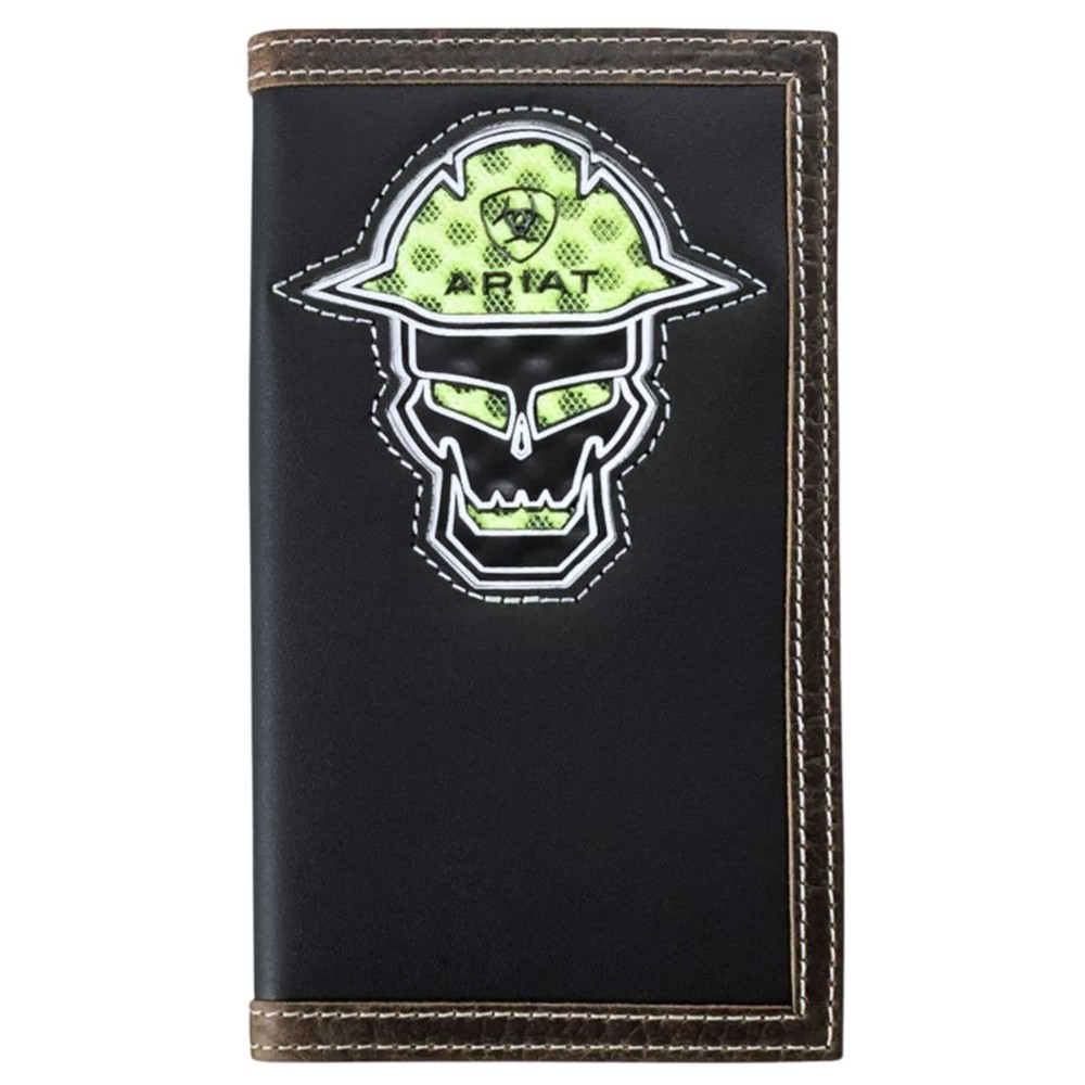 Ariat Work Mens Workman VentTEK RFID Mesh Interior Rodeo Checkbook Wallet