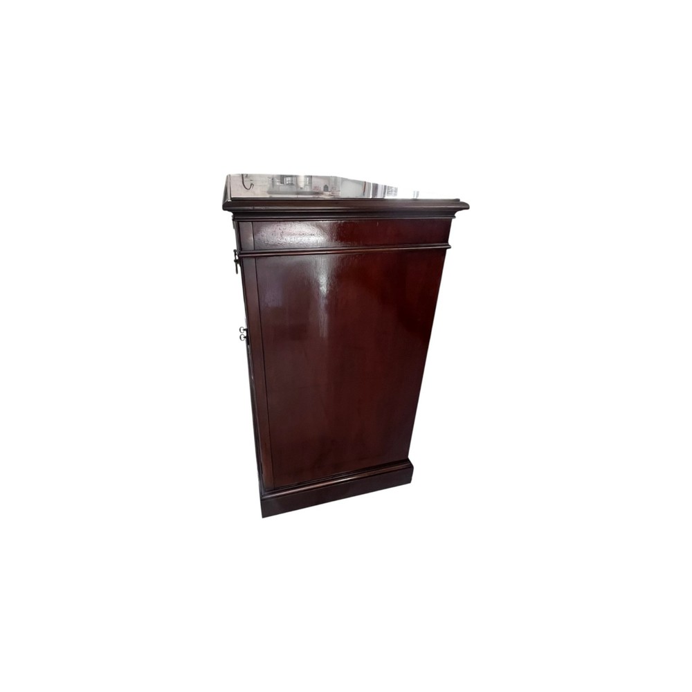 Drexel Mahogany Expandable Server Cabinet