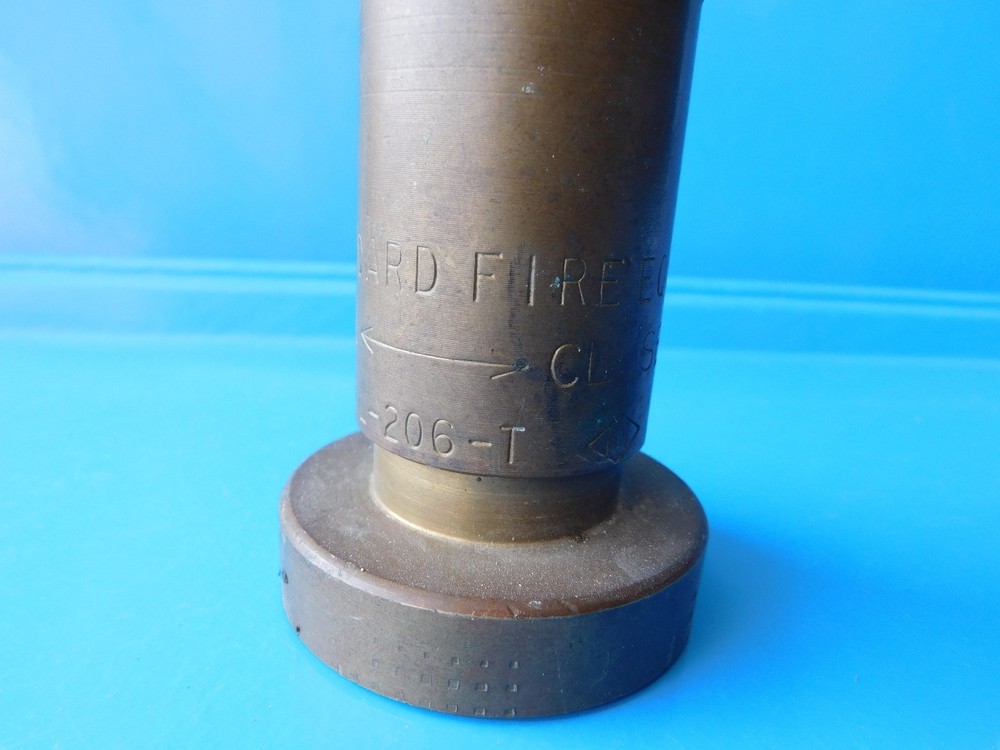 VINTAGE FIRE NOZZLE, STANDARD FIRE EQUIPMENT, USED