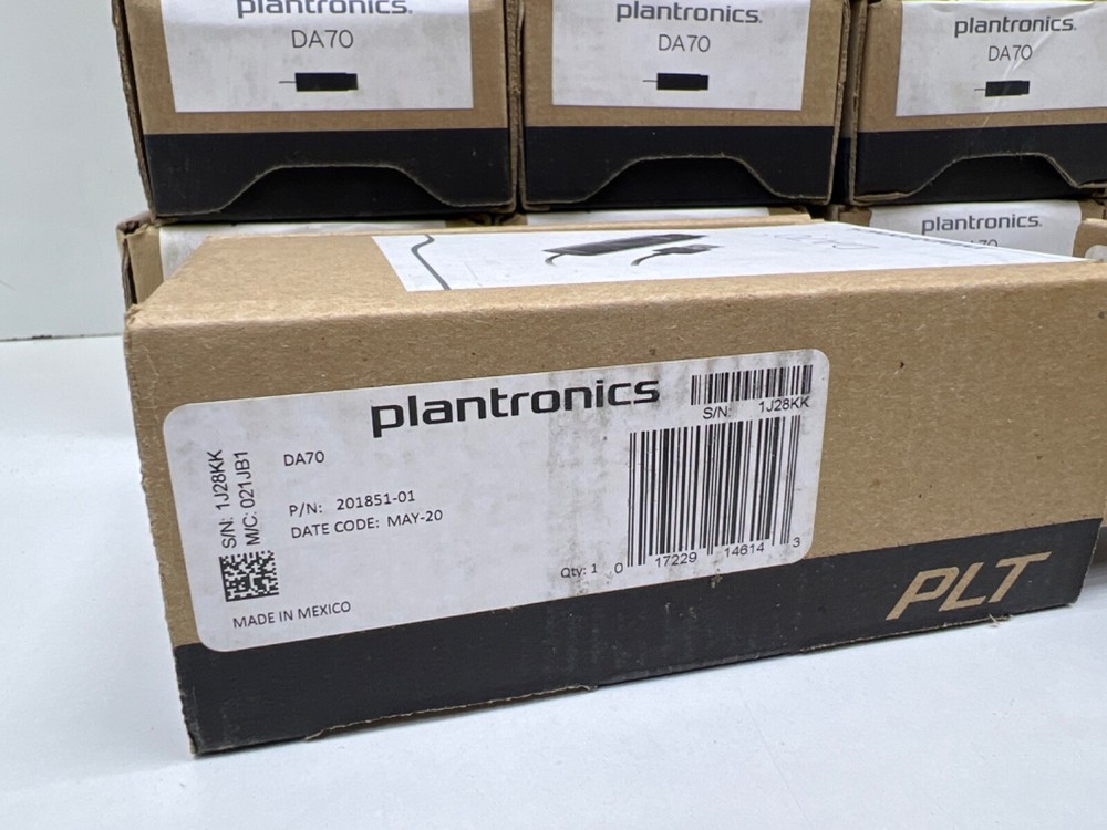 LOT 20 Pcs Plantronics DA70 USB Audio Processor 201851-01