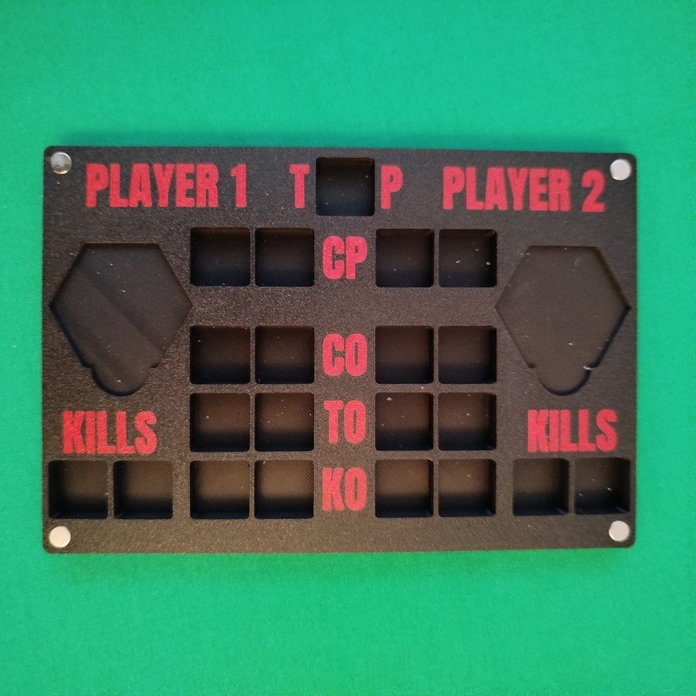 3D Printed - Kill Team 2024 - Score Tracker - With Magnets
