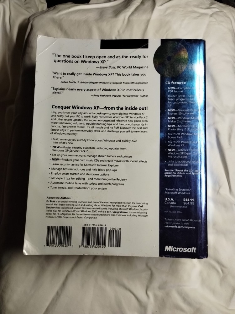 Microsoft® Windows XP Inside Out Sec Edition 2005