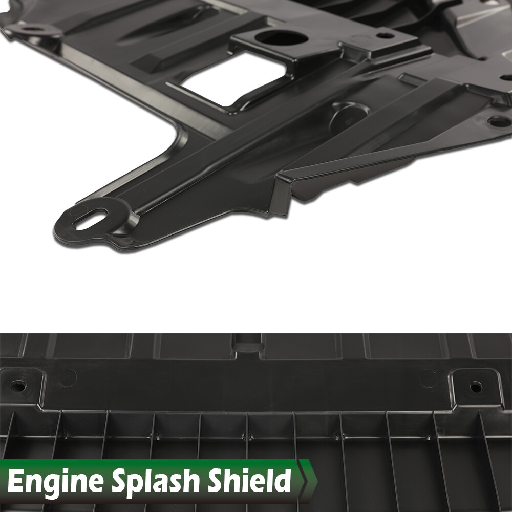 Fit For 2013-2015 Nissan Altima Front Engine Splash Shield Under Cover Black