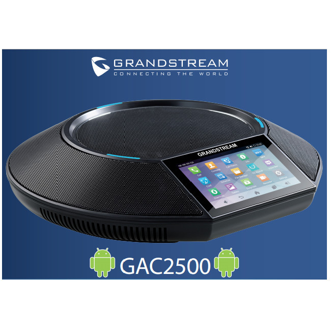 MAKE OFFER! Grandstream GAC2500 Android Conference Phone 6 Line Bluetooth Touch