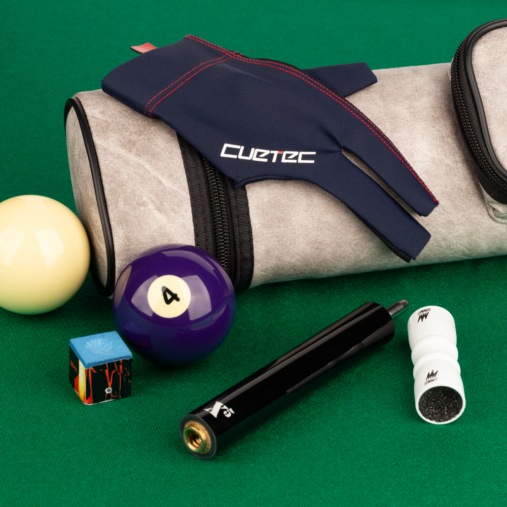 Cuetec Axis BGRCTN Navy Glove Bridge Hand Right