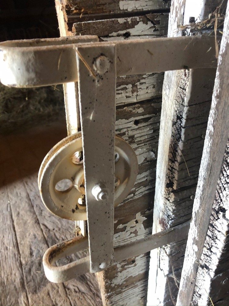 Reclaimed barn door