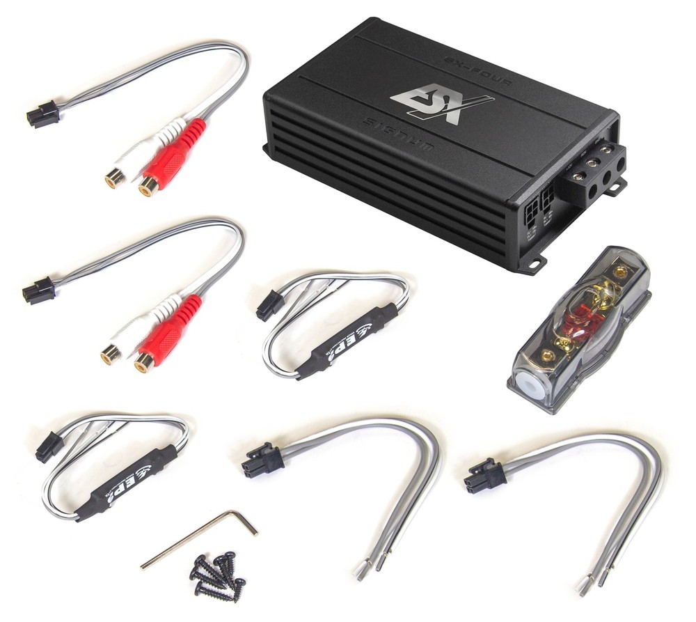 ESX SX-FOUR - 4 Channel Mini Amplifier Digital