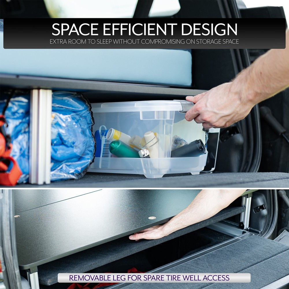 Life Finds Sleeping Platform / Storage System Designed for Rivian R1S