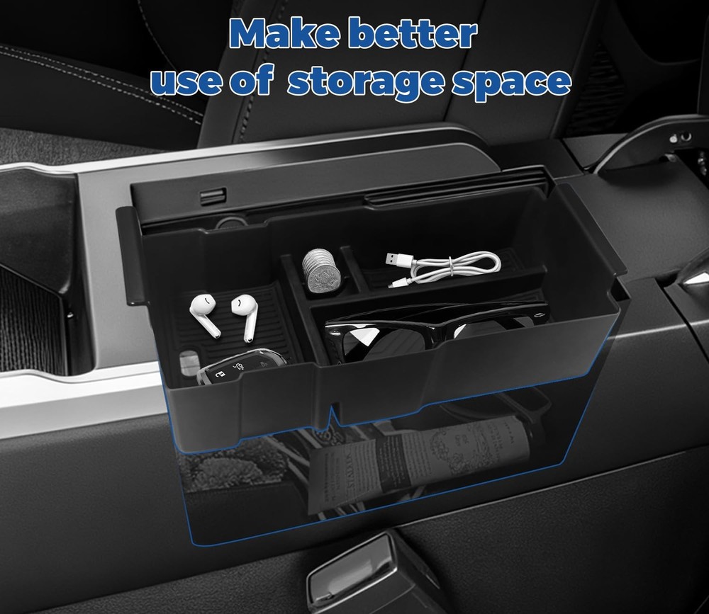 Center Console Organizer for 20252026 GMC Terrain | Extra Storage Solution
