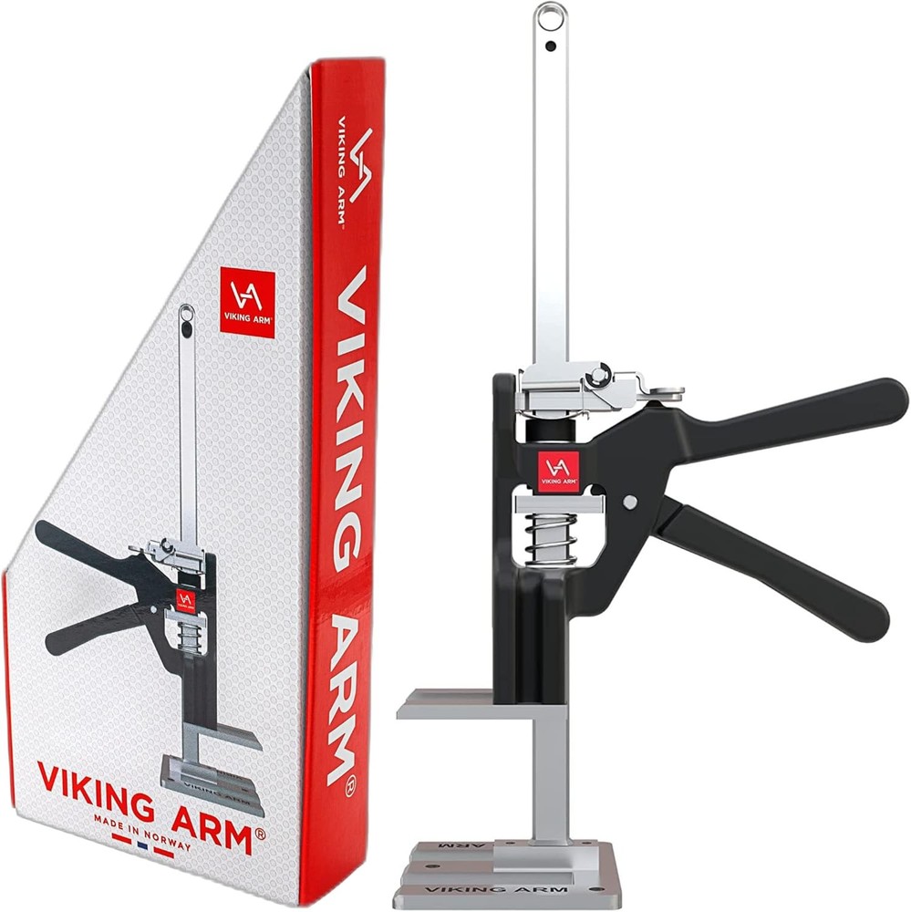 Handheld Jack Clamp 330lbs Labor Saving Adjustable Lifting Tool One Hand Silver