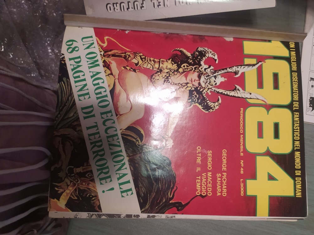 4 1984 Incomplete Hardcover Comics