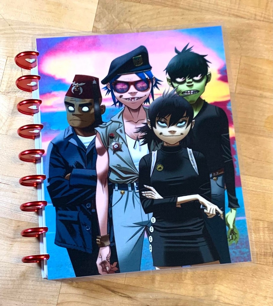 Gorillaz Cover Set for use with Classic Happy Planner