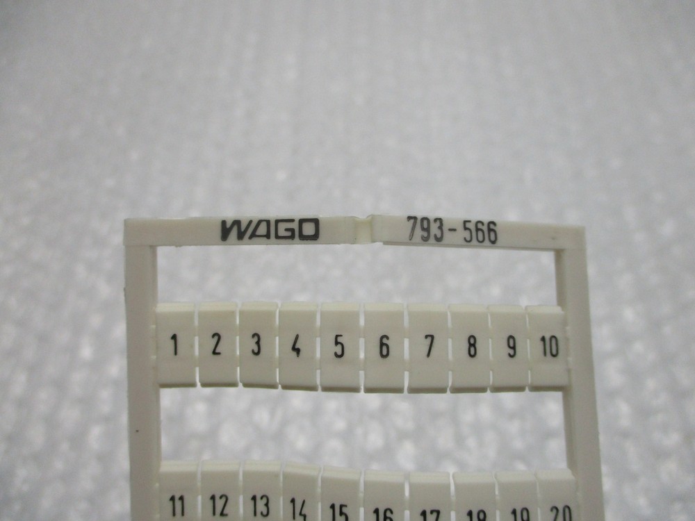 WAGO 793-566 MARKING CARD NSNP