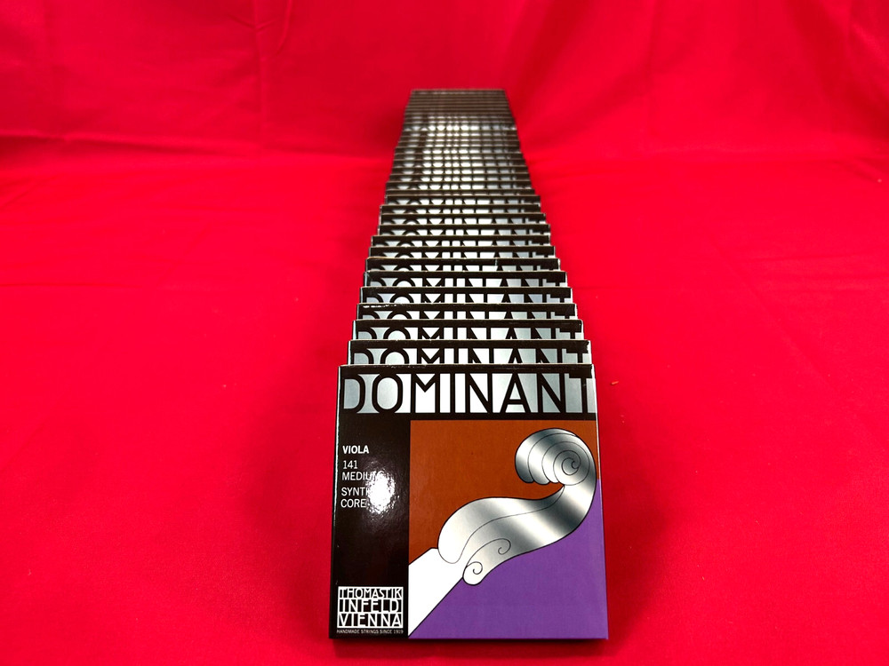 100% Authentic in BOX Dominant Viola String 4/4 Set 15 -16.5"  Medium