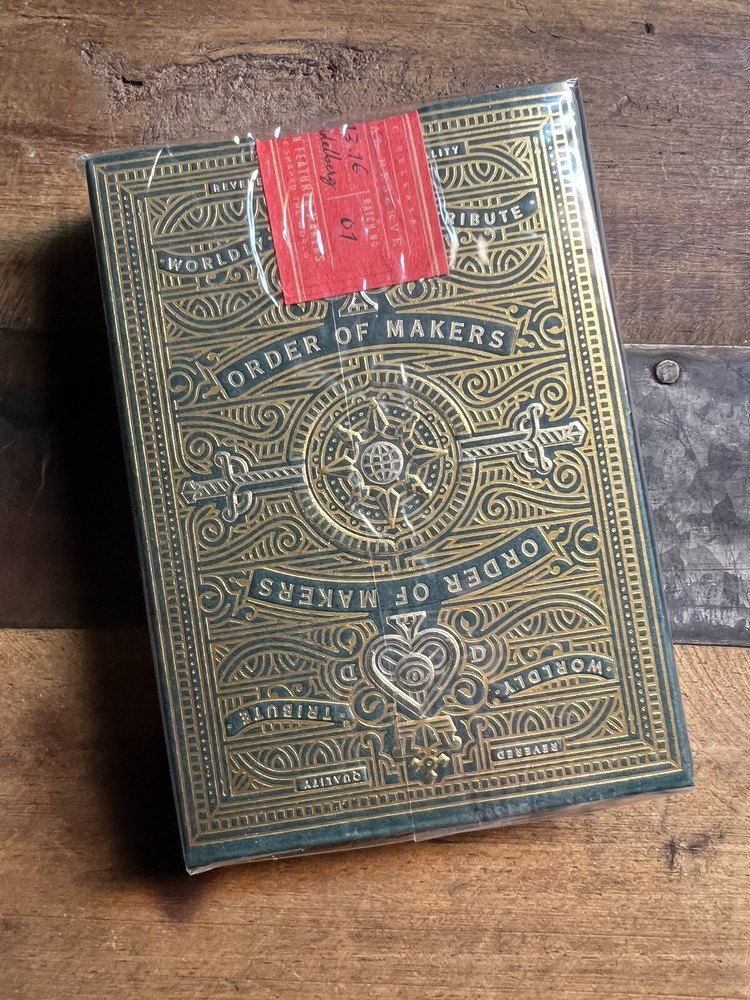 MAKERS green Playing Cards by Dan and Dave sealed 8️⃣