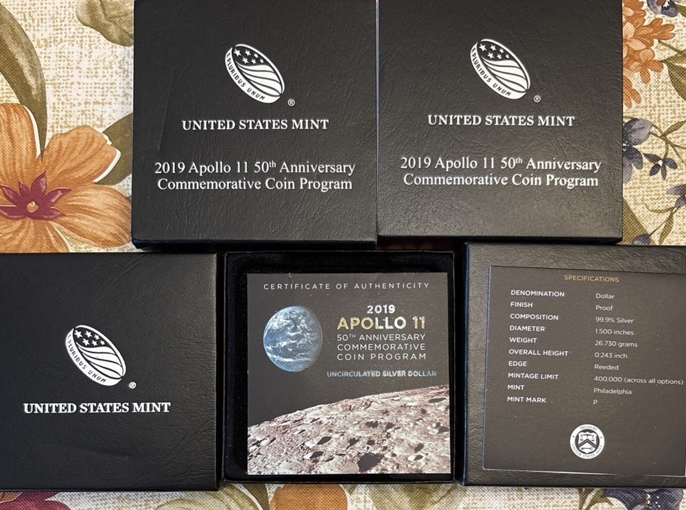 2019 Power 11 50 Anniversary Empty Complete Boxes Unc & Proof