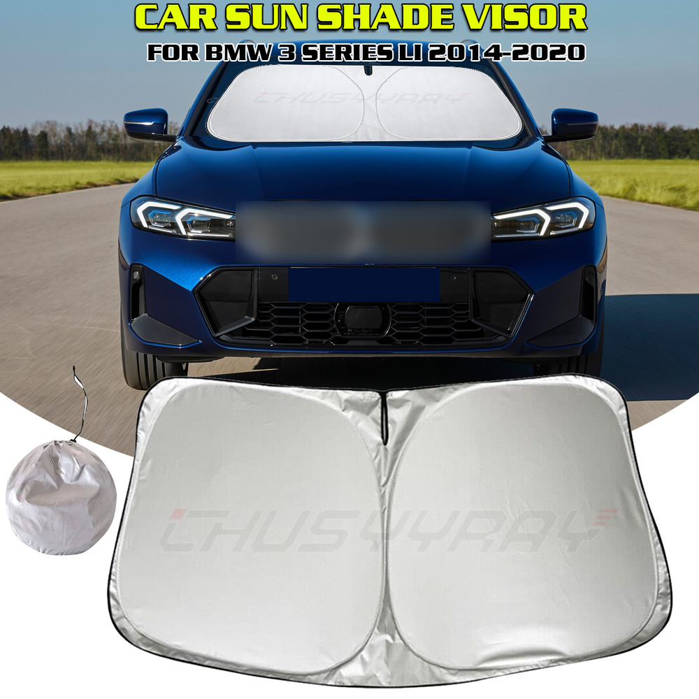 UV Reflective Sunshade for BMW 3 Series (2013-2017) Fits Front Windshield