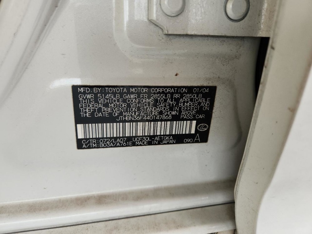 LS430 2004 Glove Box 4793640