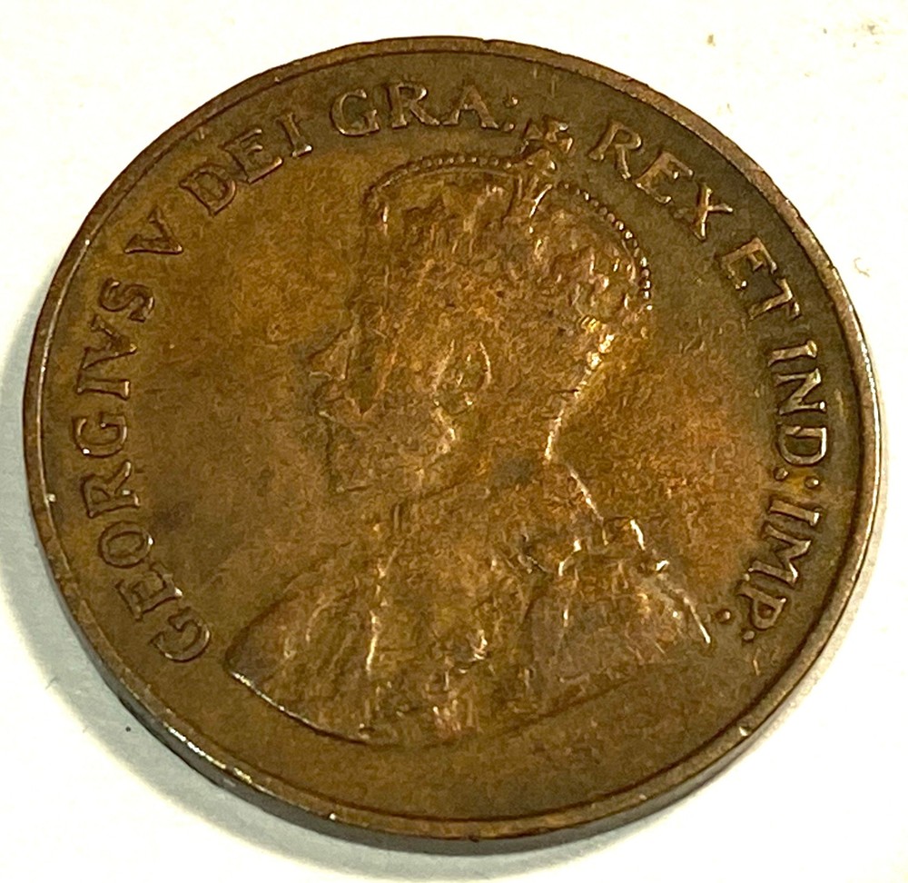 1921 Canada 1 One Cent WOW