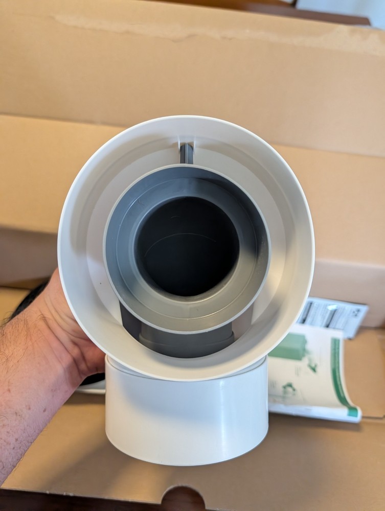 Ubbink Rinnai 229012NPP Condensing Termination Kit For Tankless Water Heater