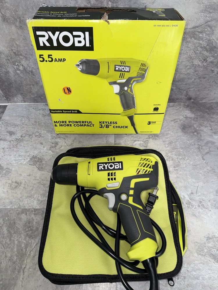 Ryobi D43K 120V Corded Power Drill