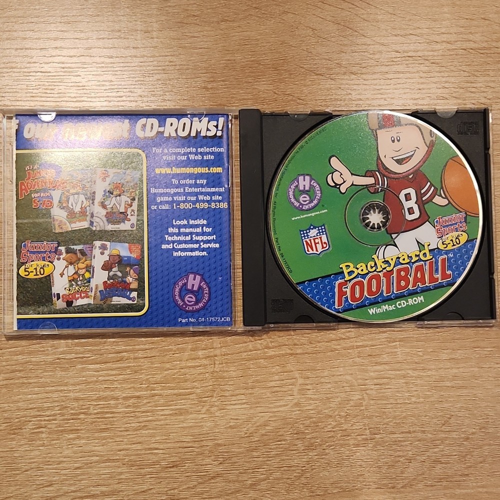 Backyard Football CD-ROM Windows CD Game