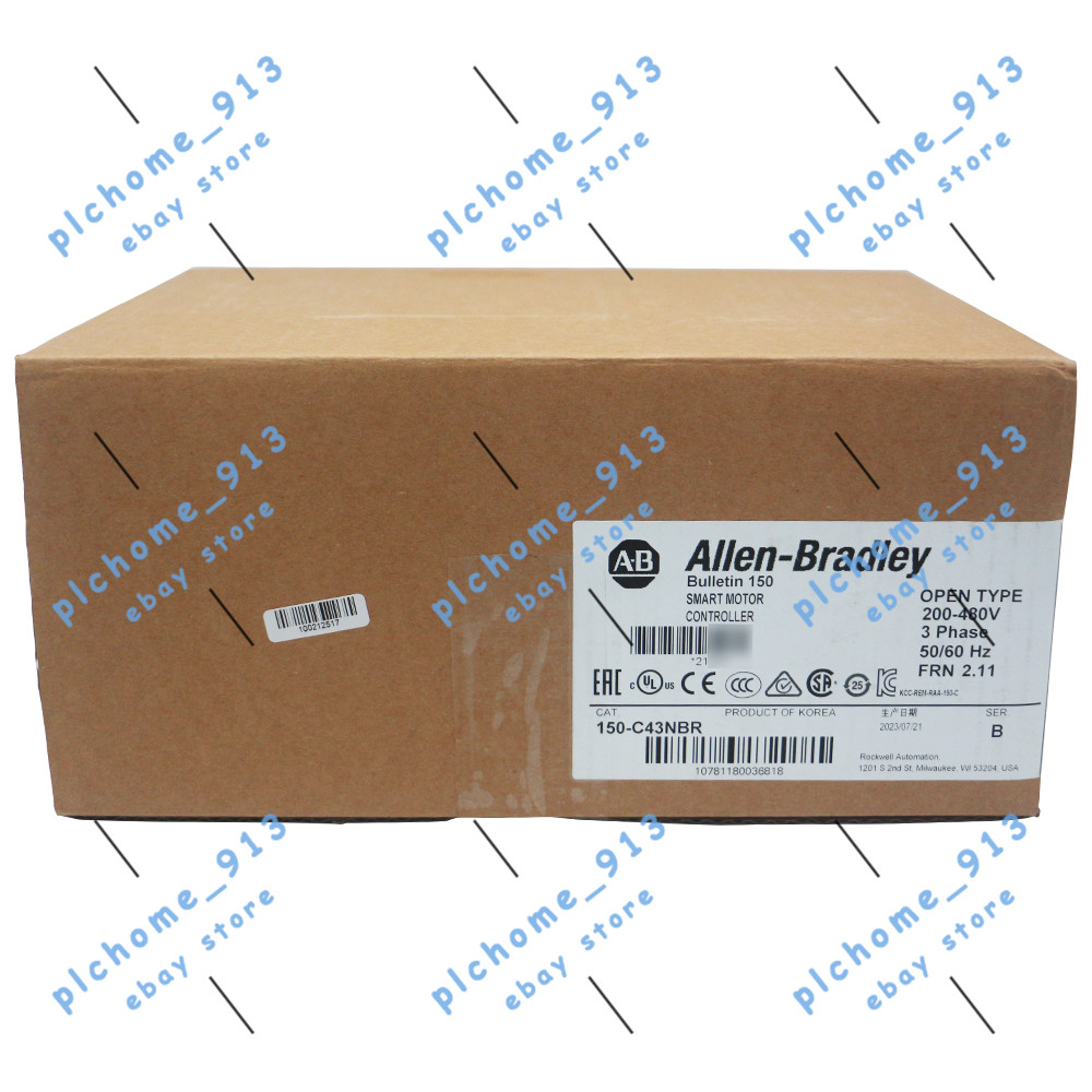 New  150-C43NBR SMC-3 43A Smart Motor Controller