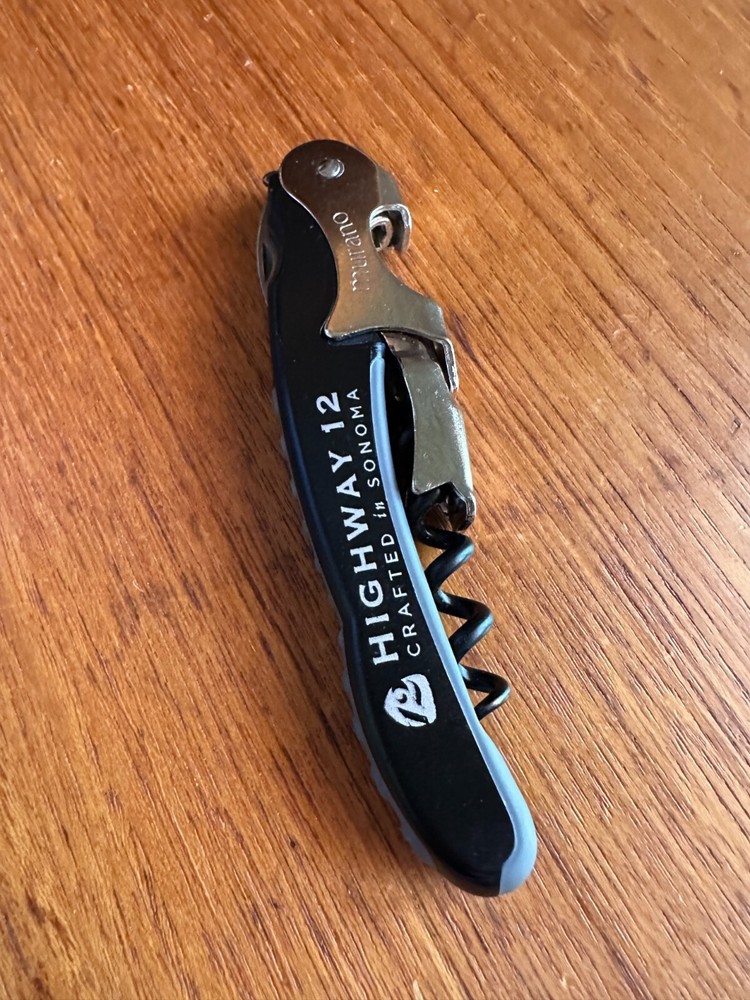 Murano HIGHWAYMAN Waiters Corkscrew Wine Key Opener