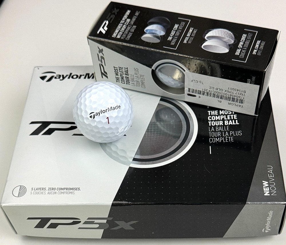 TaylorMade TP5X Prior Generation Golf Balls (One Dozen)
